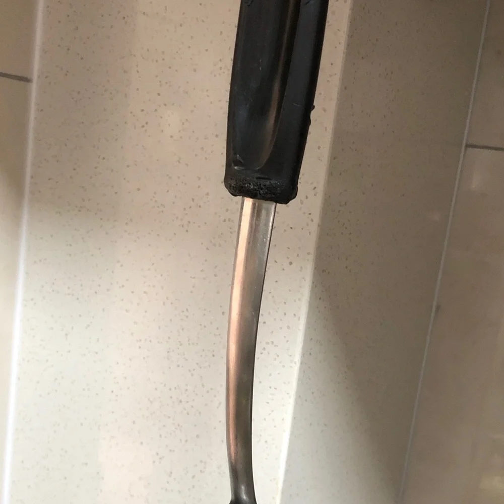 Stainless Steel Soup Ladle with Black Handle